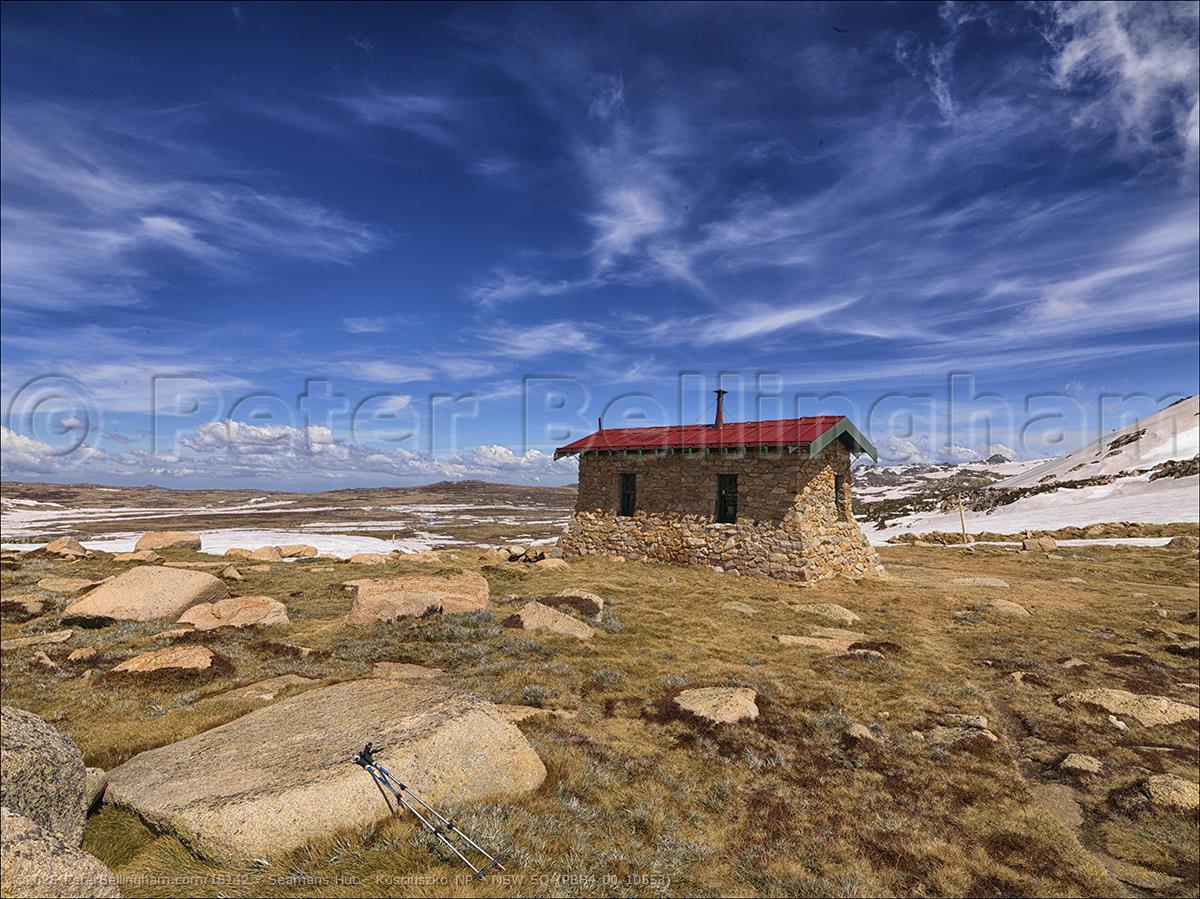 Peter Bellingham Photography Seamans Hut - Kosciuszko NP - NSW SQ (PBH4 00 10553)